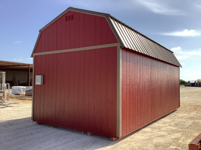 Side Lofted Barn - 12x24
