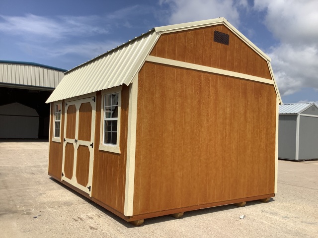 Side Lofted Barn - 12x16