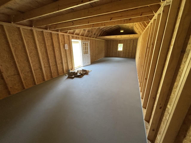Side Lofted Barn - 14x40