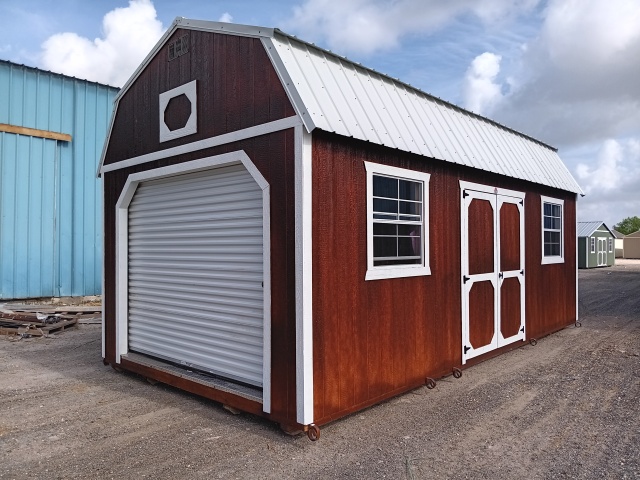 Side Lofted Barn - 12x24