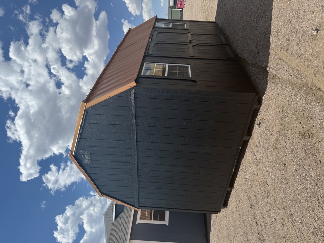 Side Lofted Barn - 12x16