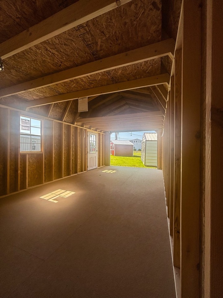 Lofted Barn Garage - 12x24