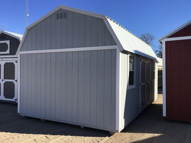 Side Lofted Barn - 12x20