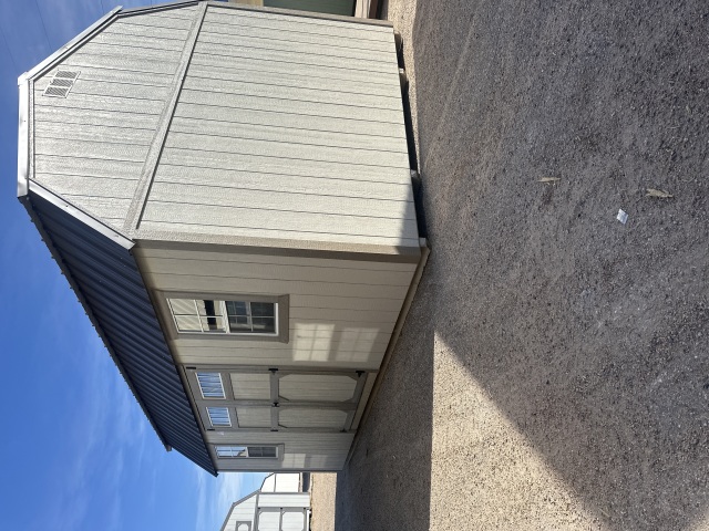 Side Lofted Barn - 12x20