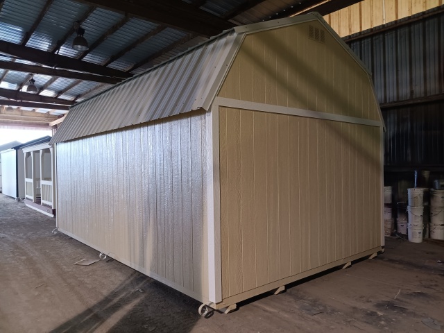 Side Lofted Barn - 12x20