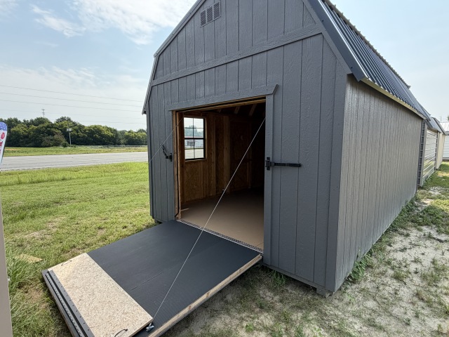 Side Lofted Barn - 12x20