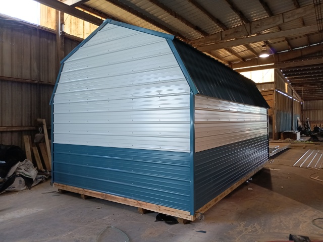 Side Lofted Barn - 12x20