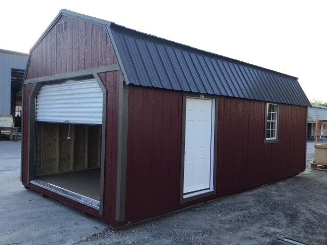 Lofted Barn Garage - 12x24