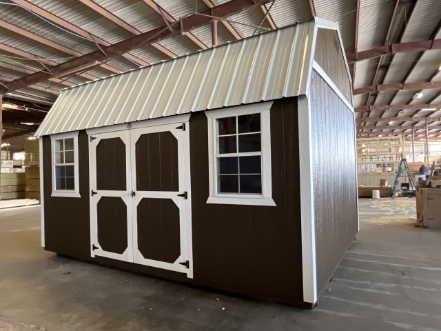 Side Lofted Barn - 12x16