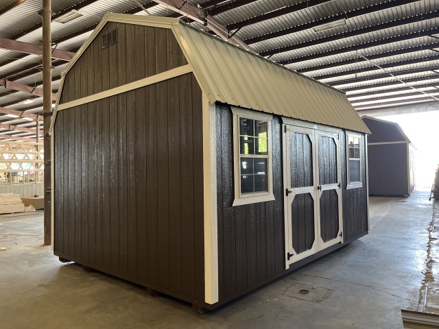 Side Lofted Barn - 12x16