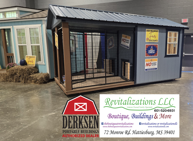Dog Kennel - 8x16