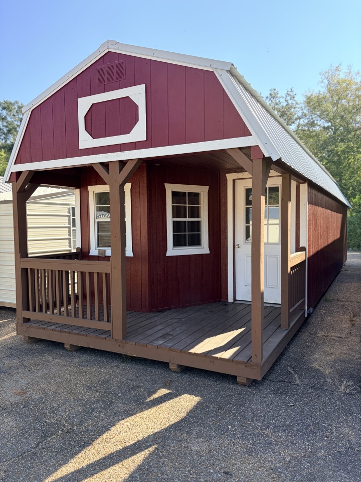 Deluxe Lofted Barn Cabin - 12x40