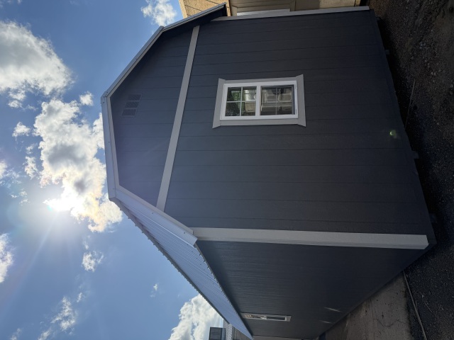Platinum Side Lofted Barn Cabin - 12x32