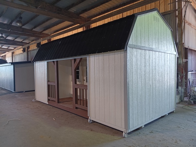 Side Lofted Barn Cabin - 10x20