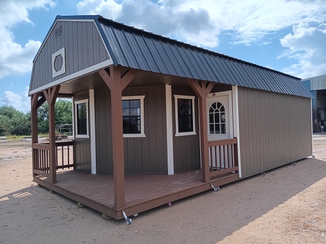 Deluxe Lofted Barn Cabin - 14x32