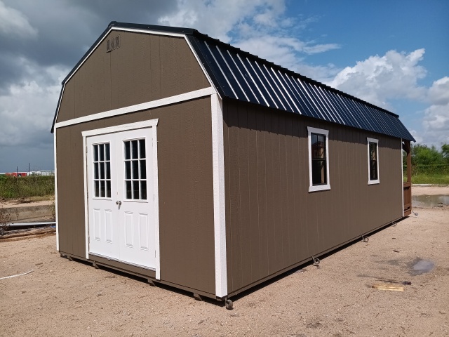 Deluxe Lofted Barn Cabin - 14x32