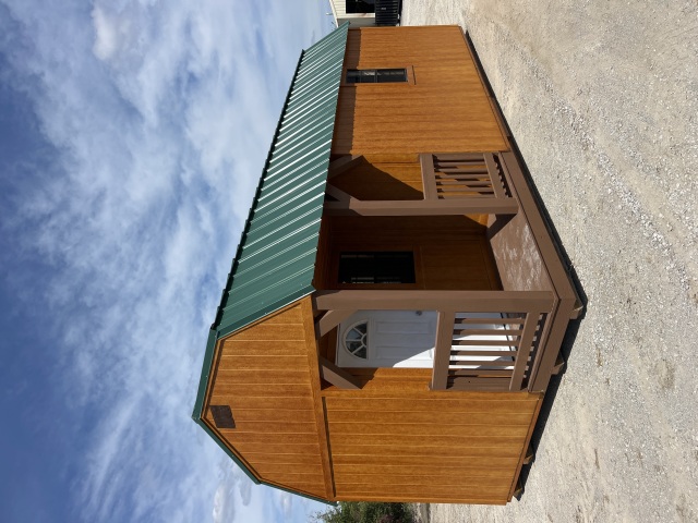 Side Lofted Barn Cabin - 12x24