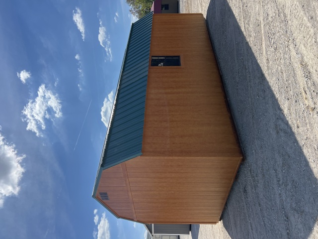Side Lofted Barn Cabin - 12x24