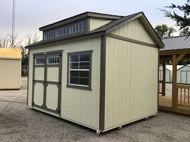 Side Lofted Utility - 10x14
