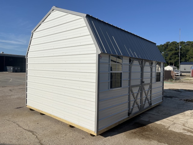 Side Lofted Barn - 12x16
