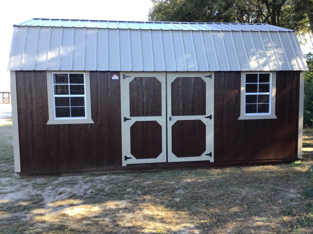 Side Lofted Barn - 12x20