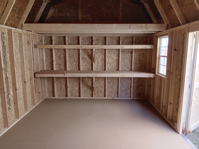 Side Lofted Barn - 12x20