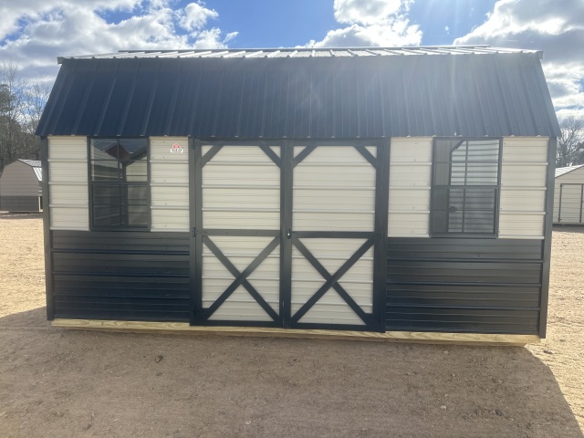 Side Lofted Barn - 12x16