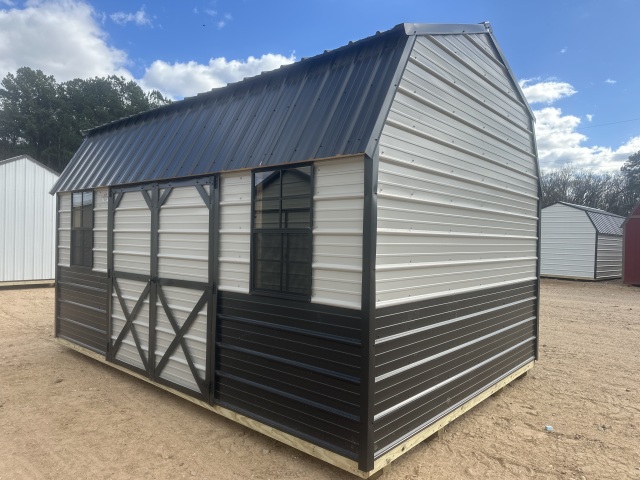 Side Lofted Barn - 12x16