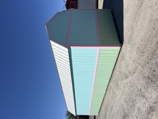 Side Lofted Barn - 12x32