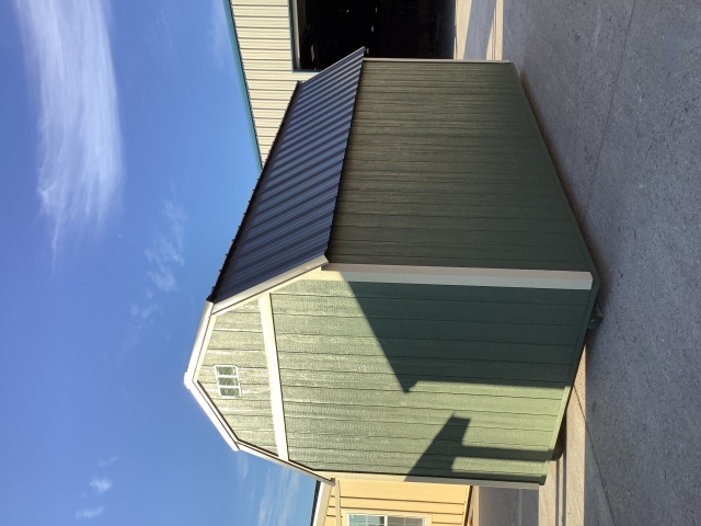 Side Lofted Barn - 8x16