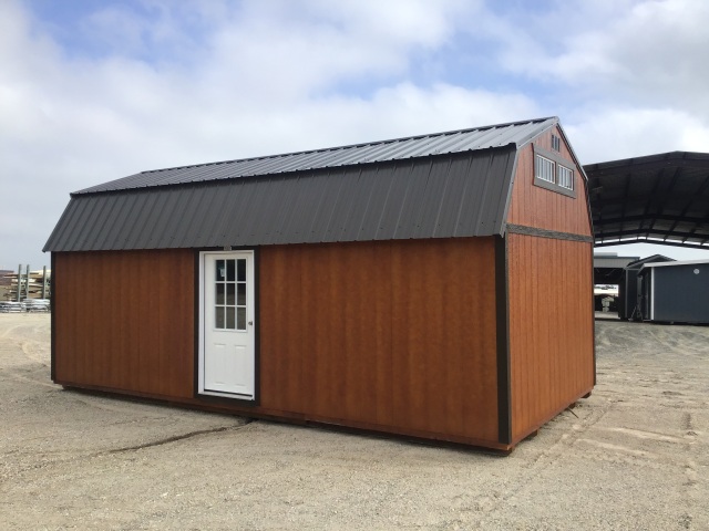 Side Lofted Barn - 12x24