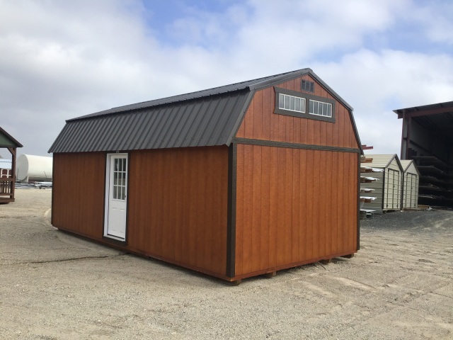 Side Lofted Barn - 12x24