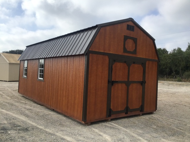 Side Lofted Barn - 12x24