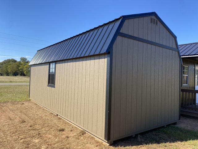 Side Lofted Barn Cabin - 12x24