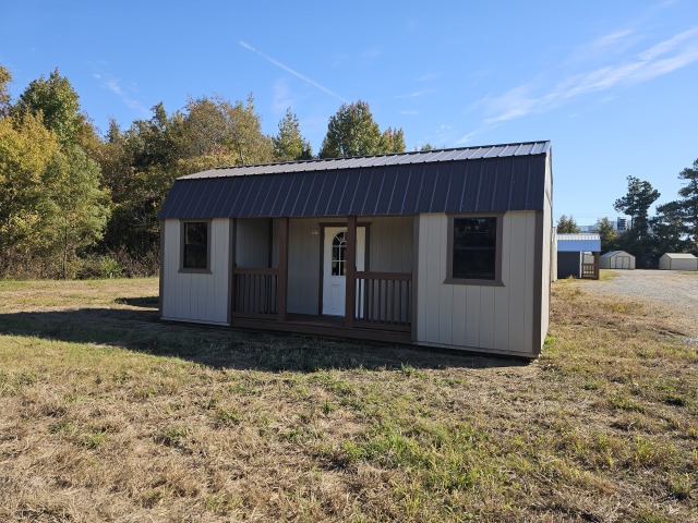 Side Lofted Barn Cabin - 12x24