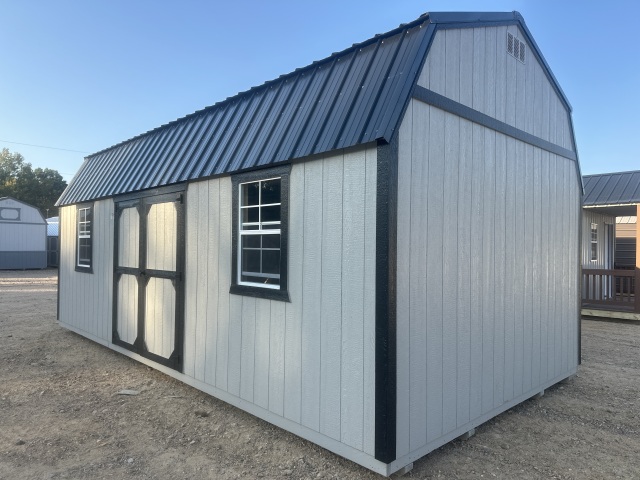 Side Lofted Barn - 12x24