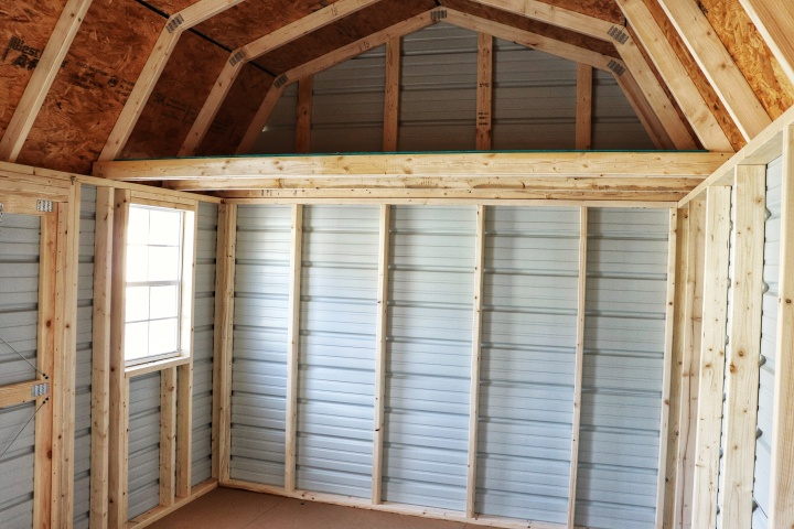 Side Lofted Barn - 10x16