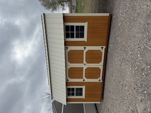 Side Lofted Barn - 12x16