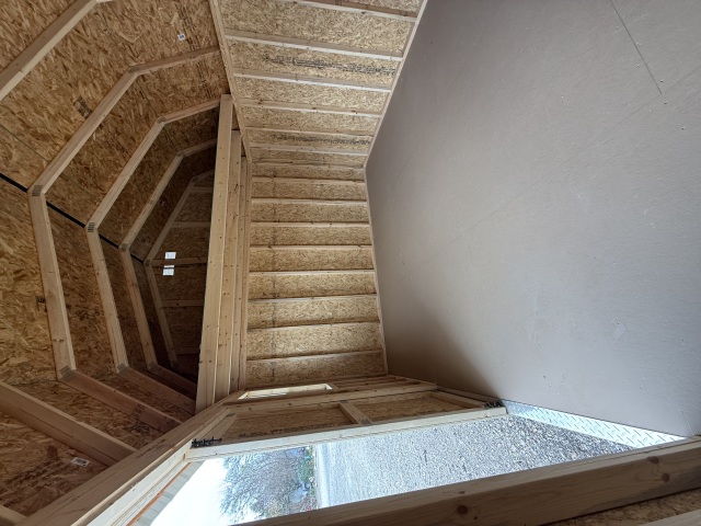Side Lofted Barn - 12x16