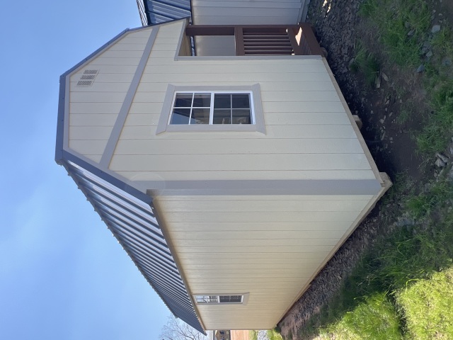Side Lofted Barn Cabin - 12x24