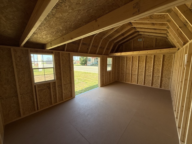 Side Lofted Barn - 12x20
