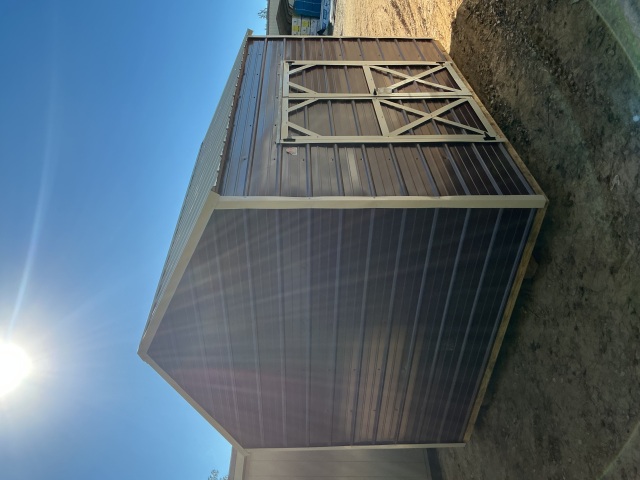 Side Lofted Utility - 10x12