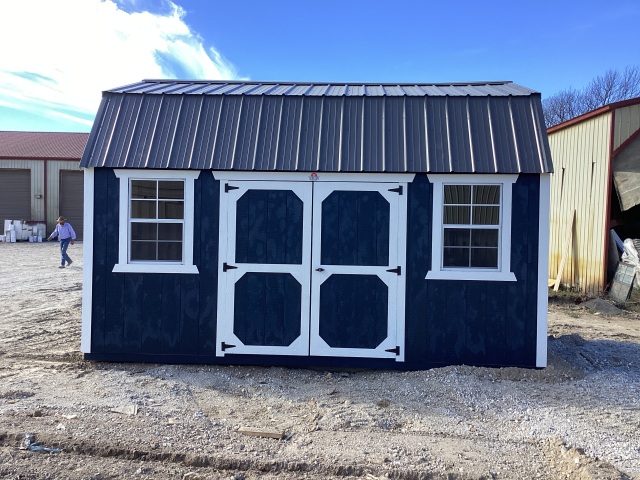 Side Lofted Barn - 12x16