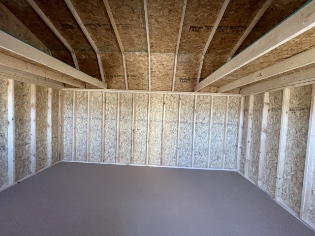 Side Lofted Barn - 12x16