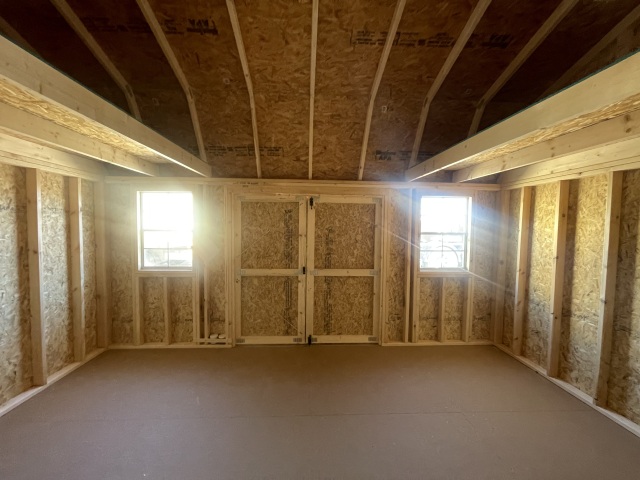 Side Lofted Barn - 12x16