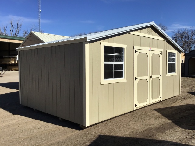 Best Value Wood (Side Utility) - 12x20