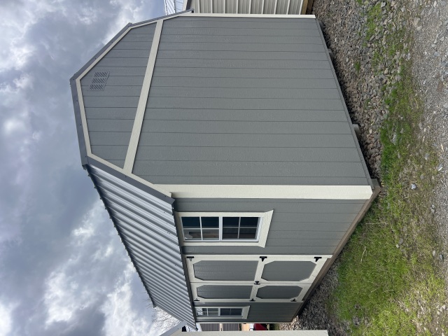 Side Lofted Barn - 12x16