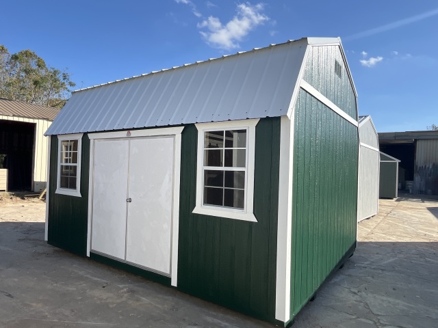 Side Lofted Barn - 12x16