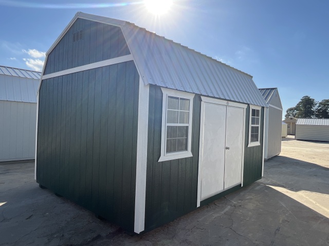 Side Lofted Barn - 12x16