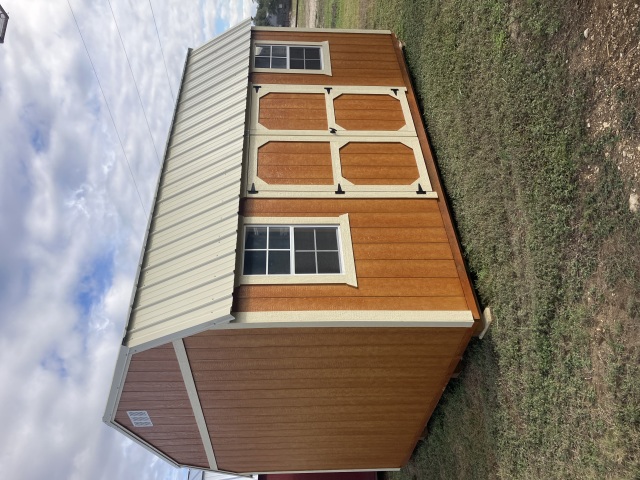 Side Lofted Barn - 12x16